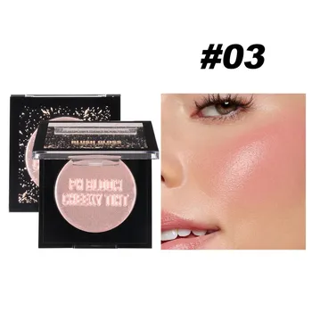 Румяна в квадратной пластине Warm Change Solid Blush Paste, многоцелевая паста для макияжа Lady Style, три цвета в наличии