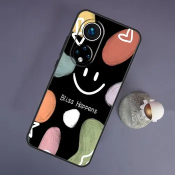 Улыбка лица счастливая милая для Huawei Honor Magic 5 Lite 70 50 X8 X9 a P20 P30 P40 P50 P60 Pro P Smart Nova 9 5T чехол Honor Magic5 Pro