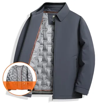 Пуховик мужской осенне-зимний новый Take-off Goose Down Liner Down Jacket Goose Down Jacket M