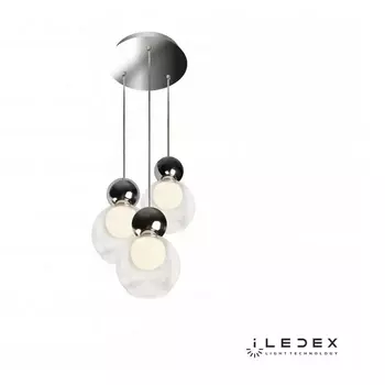Подвесной светильник светодиодный Blossom C4476-3R CR (iLedex)