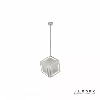 Подвесной светильник светодиодный X069164 WH iLedex Creator форма куба