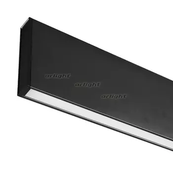 Подвесной линейный светильник LED ALT-LINEAIR-FLAT-UPDOWN-DIM-S2094-600-25W Day4000 (BK, 100 deg, 230V) (Arlight, IP20 Металл) 031470
