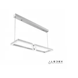 Подвесной светильник светодиодный диммируемый с пультом Stellar 8302-750x200-D-T WH (iLedex)