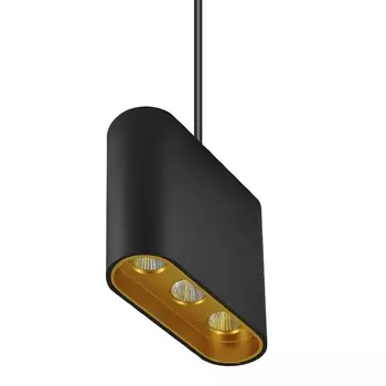 Подвесной светильник светодиодный Lumien Hall Eloi 8004/3P-BK-GD