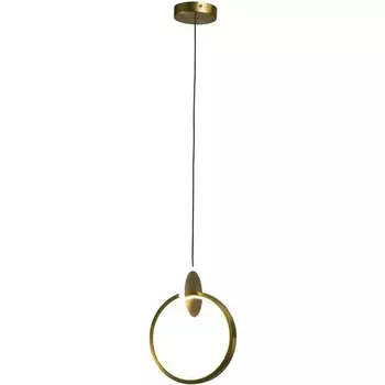 Подвесной светильник светодиодный AM Group AM437 POLISHED GOLD кольцо