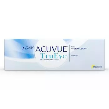 Линзы контактные Acuvue 1 day trueye with hydraclear (8.5/-12,00) 30шт
