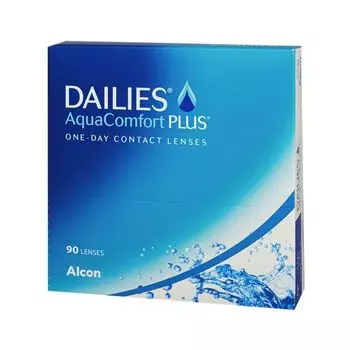 Линзы контактные Alcon/Алкон Dailies AquaComfort Plus (-5.75/8.7) 90шт