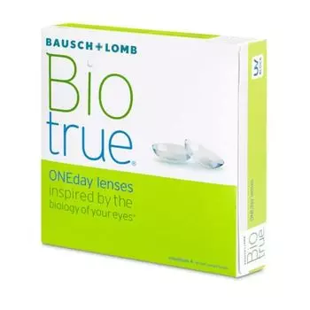 Линзы контактные для коррекции зрения однодневные Biotrue ONEday (+0.75/8.6) 90шт