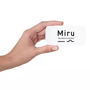 Линзы контактные однодневные мягкие Miru 1day Flat Pack Menicon (-3,75/8,6/14,2) 30шт