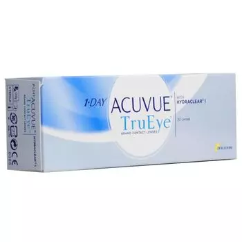 Линзы контактные 1 Day Acuvue TruEye with HydraClear 8,5, -1,75 30шт
