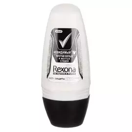 Дезодорант Rexona, Invisible, для мужчин, ролик, 50 мл