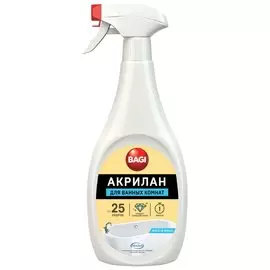 Чистящее средство для акриловых поверхностей, Bagi, спрей, 400 мл