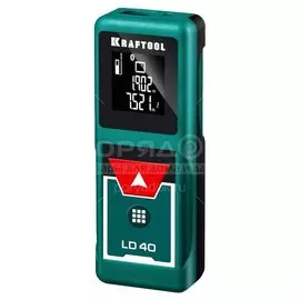 Дальномер лазерный, 0.05-40 м, Kraftool, LD-40, 34763