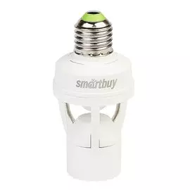 Датчик движения в патрон, 1200 Вт, 6 м, IP20, цоколь Е27, Smartbuy, sbl-ms-010