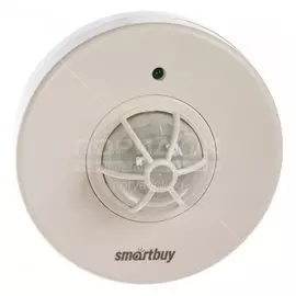 Датчик движения потолочный, 1200 Вт, 8 м, 360 °, IP33, Smartbuy, sbl-ms-024