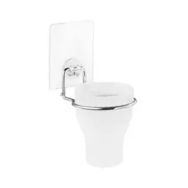 Стакан для зубных щеток, 8.5х18х11.5 см, пластик, Kleber, Lite, KLE-LT044