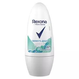 Дезодорант Rexona, Свежесть душа, для женщин, ролик, 50 мл