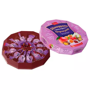 Конфеты 12 шоколадных предсказаний 240г Good Food