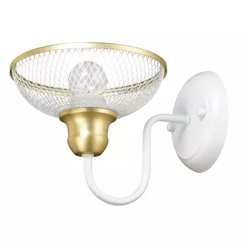 Настенное бра RiForma Wicker 4060 3-4060-1-WH+GL E27