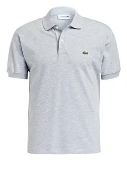 Рубашка поло LACOSTE Piqu Classic Fit, светло-серый