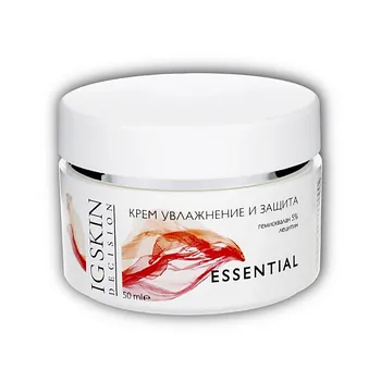 IG SKIN DECISION Крем увлажнение и защита 12 часов, гемисквалан 5%