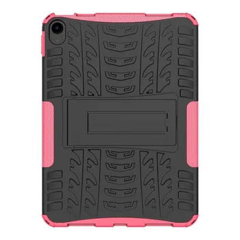 Для iPad 10-го поколения 10,9 дюймов 2022 Бронированный чехол A2696 A2757 A2777 Силиконовый чехол для планшета + чехол-держатель для Ipad 10-го поколения 2022 iPad 10th 10.9 2022 красный