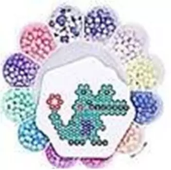 Набор для творчества Aquabeads бусины 600шт цветочек aqb013