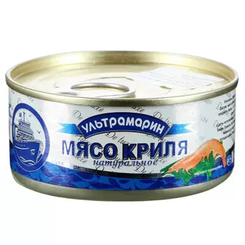 Мясо криля Ультрамарин натуральное 105г