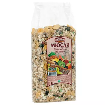 Мюсли эпоха злаков 1 кг тропические фрукты люкс версия
