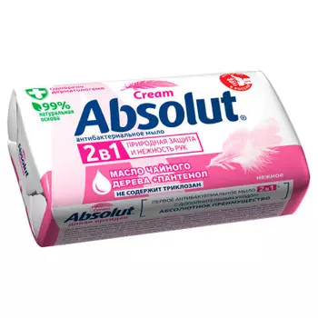 Мыло Absolut 90г нежное