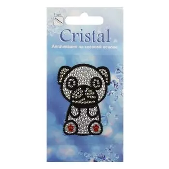 18303 Аппликация на клеевой основе,'Щенок-4',Cristal
