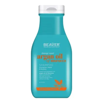 Beauty Argan Oil & Keratin восстанавливающий шампунь для волос Beaver, 350 мл