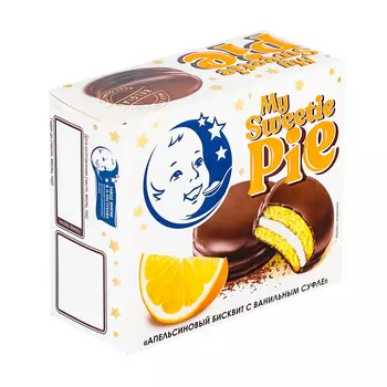 Десерт Первый Шоколатье My Sweetie Pie апельсин-ваниль, 60 г