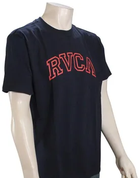 Футболка унисекс Rvca Arched Navy Marine S