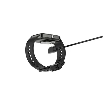 Совместимый зарядный кабель для умных часов Xiaomi Haylou LS01/LS02/LS05 Black