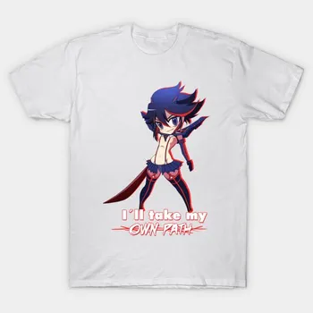 Футболка женская Kill La Kill Ryuko Harajuku Print Kawaii футболка летняя женская футболка с коротким рукавом топ футболка S розовый