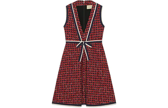 Платье женское Gucci без рукавов, красный