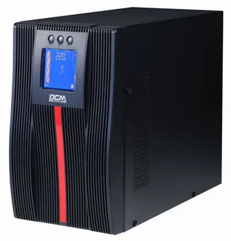Источник бесперебойного питания Powercom MAC-1500 1500VA / 1500W, Tower, IEC, LCD, Serial+USB, SmartSlot, подкл. доп. Батарей
