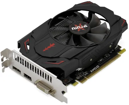 Видеокарта PCI-E Sinotex Radeon RX 550 AKRX55045F 4GB GDDR5 128bit 14nm 1071/6000MHz DVI-D/HDMI/DP RTL