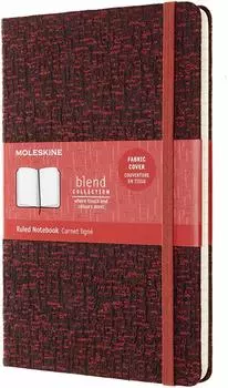 Блокнот Moleskine Blend Limited Edition Large (LCBD05QP060C) в линейку (Red)