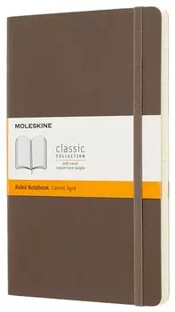 Блокнот Moleskine Classic Soft Large QP616P14 (Brown)