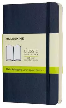 Блокнот Moleskine Classic Soft Pocket QP613B20 (Blue)