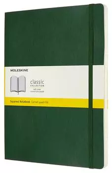 Блокнот Moleskine Classic Soft XLarge QP622K15 (Green)