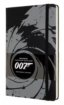Блокнот Moleskine James Bond Limited Edition Large (LEJB02QP060A) в линейку (Black)