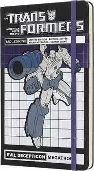 Блокнот Moleskine Transformers Limited Edition Large (LETFQP060MT) в линейку (Megatron)