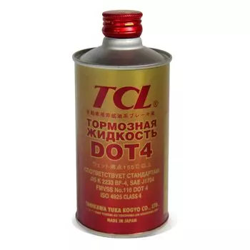 Жидкость тормозная TCL Brake &amp; Clutch Fluid, DOT 4, 1л