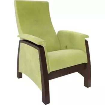 Кресло-глайдер Мебель Импэкс Balance 1 орех/ Verona apple green