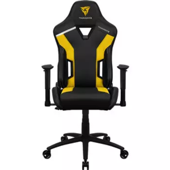 Кресло компьютерное игровое ThunderX3 TC3 bumblebee yellow