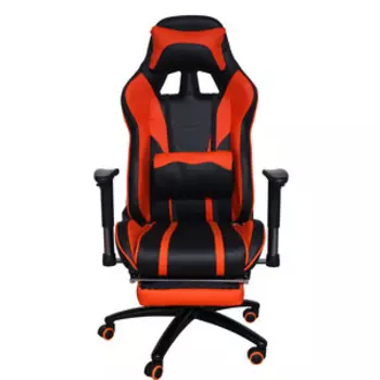 Кресло Меб-фф RT-6016 black and orange / MFG-6016 black and orange