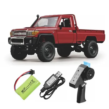 Новый дистанционно управляемый вездеход для скалолазания MN82 Pro 1:12 полномасштабных 4WD для Toyota LC79 имитационная модель игрушечного радиоуправляемого автомобиля жёлтый